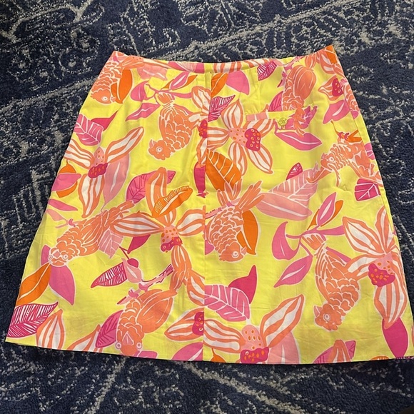 Vintage Lilly Pulitzer skirt sz 8 - Picture 6 of 8